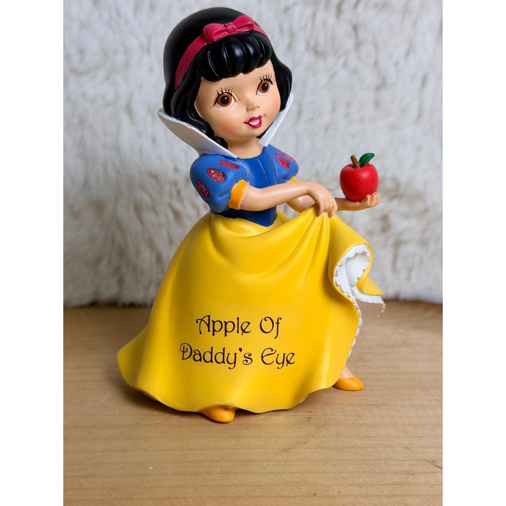 Hamilton Collection Snow White Apple Of Daddy's Eye Sculpture A0034 COA Disney